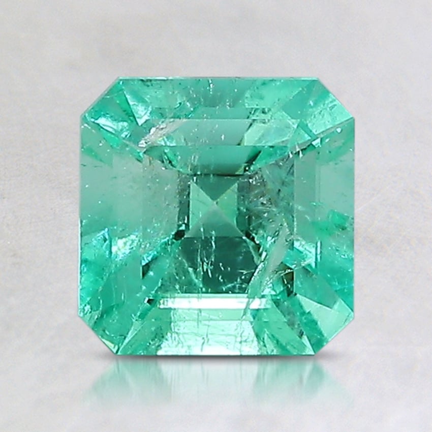 6.5x6.4mm Colombian Emerald