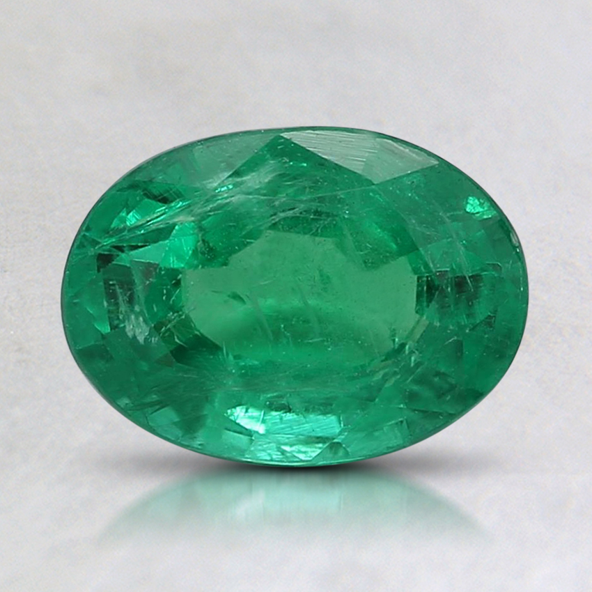 8.1x5.9mm Premium Oval Emerald