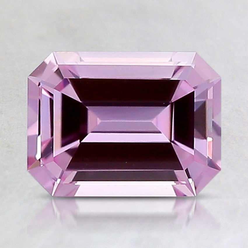 7.9x5.9mm Pink Emerald Lab Grown Sapphire