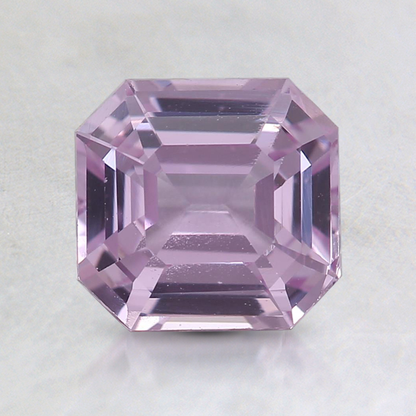 6.6x6.3mm Pink Asscher Sapphire