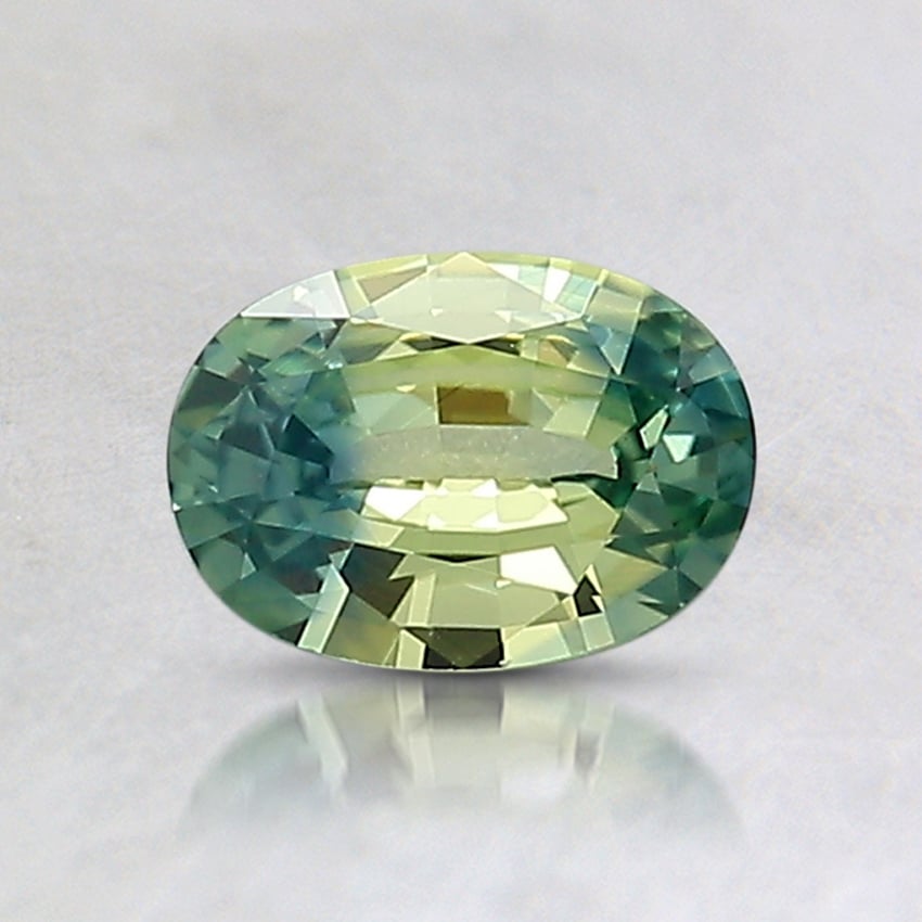 6.5x4.6mm Bi-Color Oval Montana Sapphire