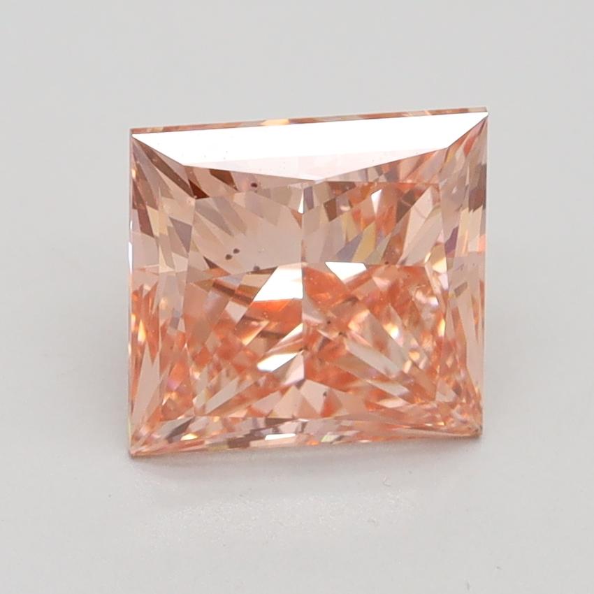 2.00 Ct. Fancy Intense Pink Princess Lab Grown Diamond