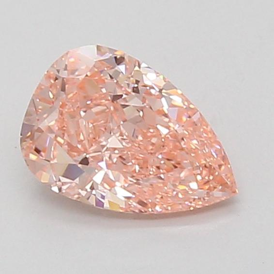 1.09 Ct. Fancy Vivid Pink Pear Lab Grown Diamond