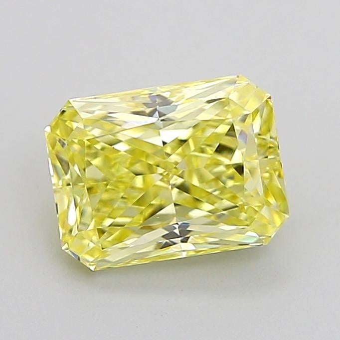 1.52 Ct. Fancy Intense None Yellow Radiant Lab Grown Diamond