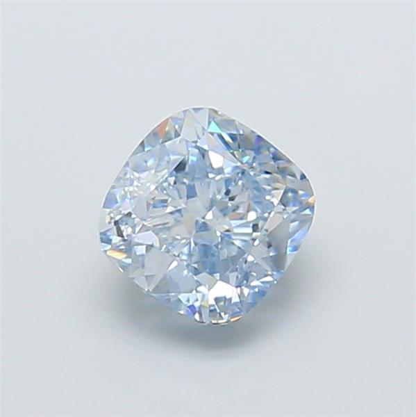 1.18 Ct. Fancy Intense  Blue Cushion Lab Grown Diamond