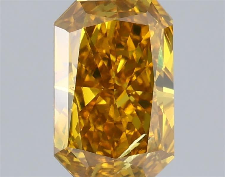 0.92 Ct. Fancy Brown Radiant Lab Grown Diamond