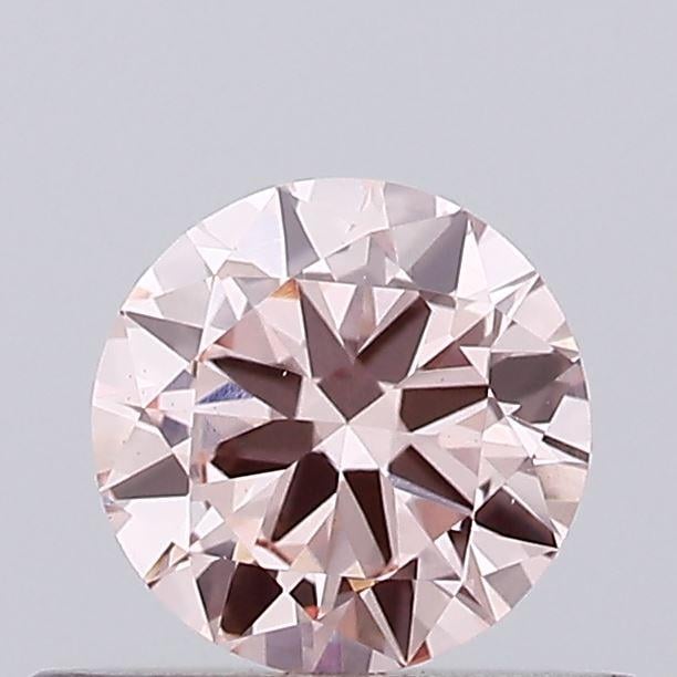 0.40 Ct. Fancy Intense Pink Round Lab Grown Diamond
