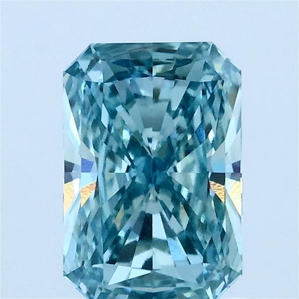1.09 Ct. Fancy Green Radiant Lab Grown Diamond