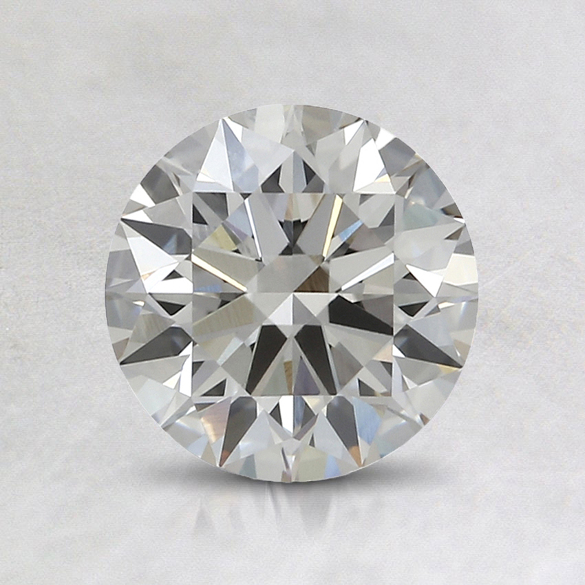 1.12 Ct. Faint Gray Round Lab Created Diamond