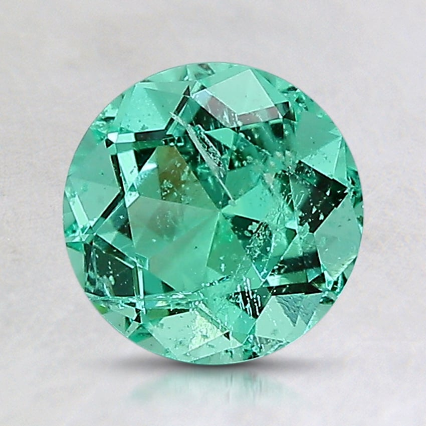 7.2mm Round Colombian Emerald