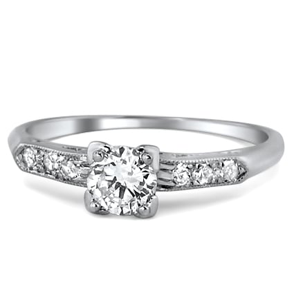 Retro Diamond Vintage Ring
