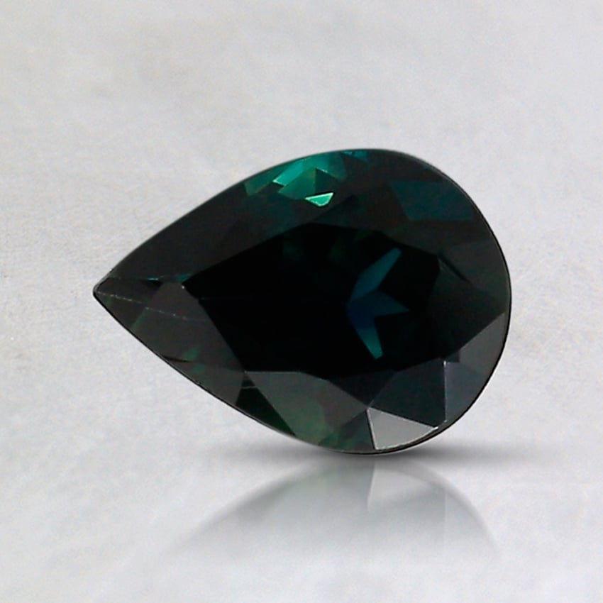 7.1x5.1mm Unheated Blue Pear Australian Sapphire
