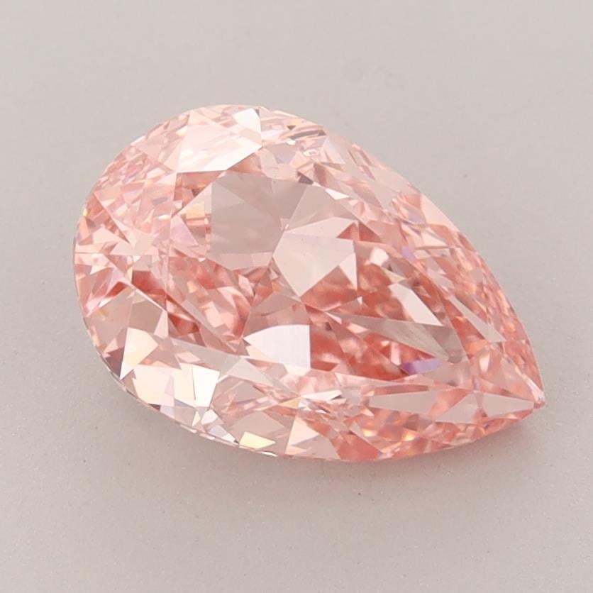 2.34 Ct. Fancy Vivid Pink Pear Lab Grown Diamond