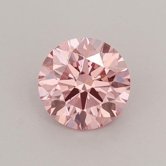 0.50 Ct. Fancy Intense Pink Round Lab Grown Diamond