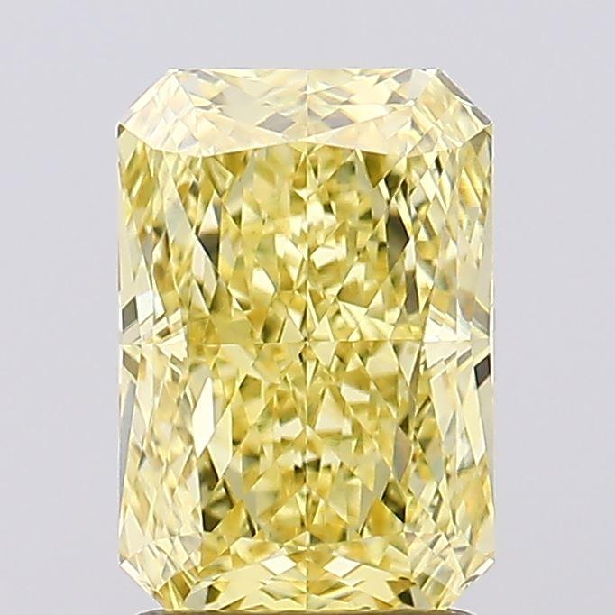 2.10 Ct. Fancy Intense Yellow Radiant Lab Grown Diamond