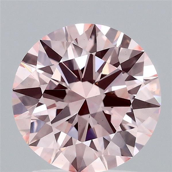 2.05 Ct. Fancy Pink Round Lab Grown Diamond