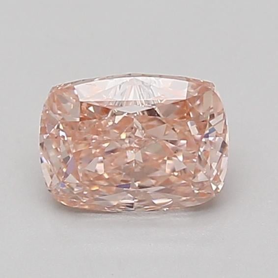 1.08 Ct. Fancy Vivid Pink Cushion Lab Grown Diamond