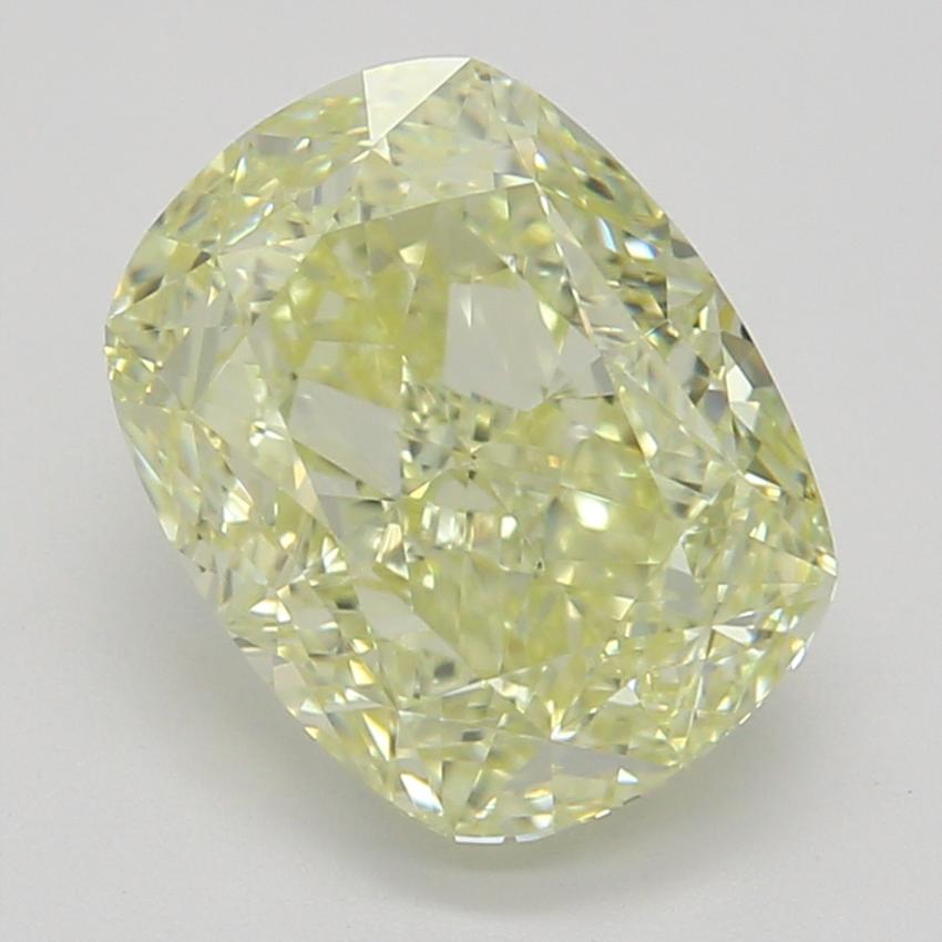 1.61 Ct. Fancy Light Yellow Cushion Diamond