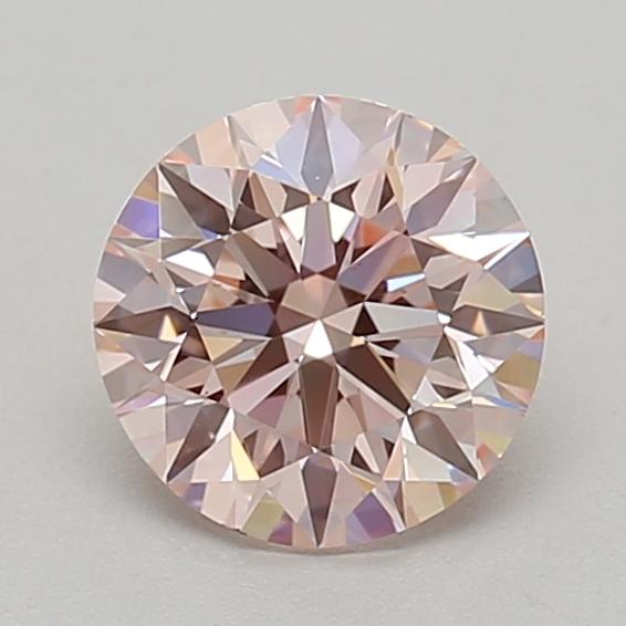 0.68 Ct. Fancy  Pink Round Lab Grown Diamond