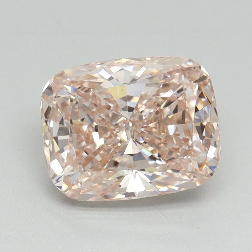 2.02 Ct. Fancy Pink Cushion Lab Grown Diamond