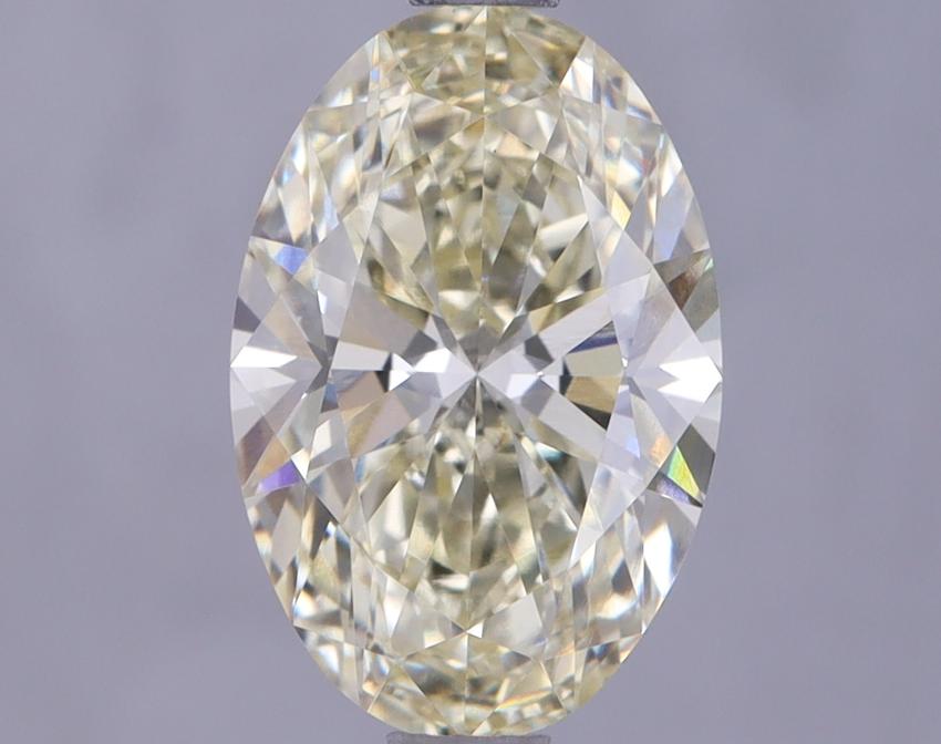 1.91 Ct. Fancy Yellow Oval Lab Grown Diamond