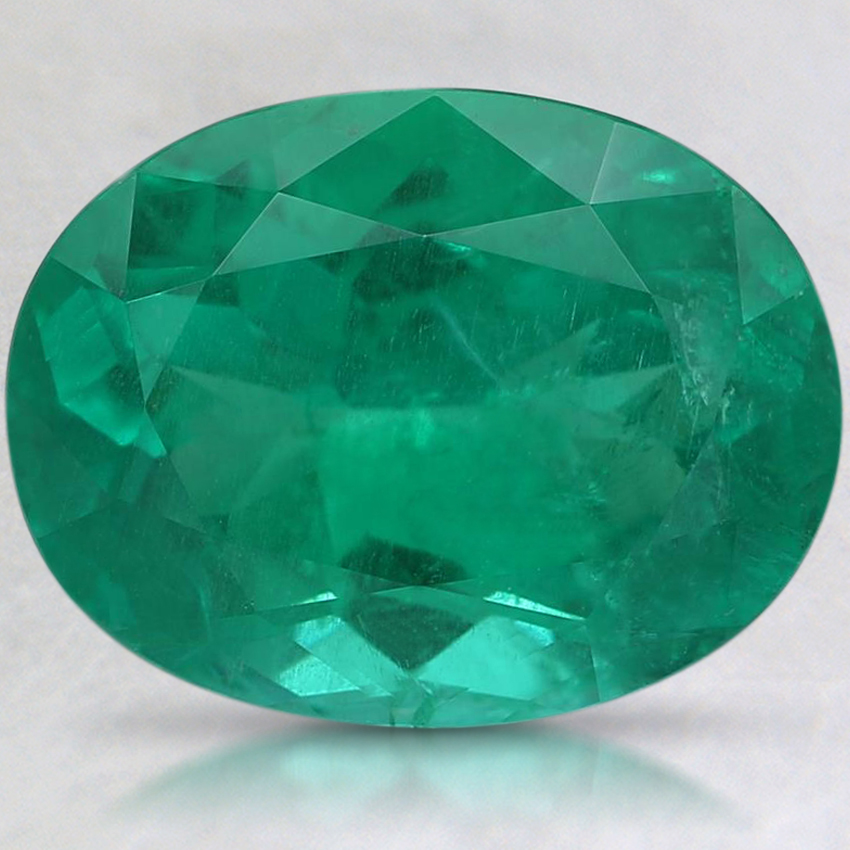 13.2x10.1mm Oval Emerald