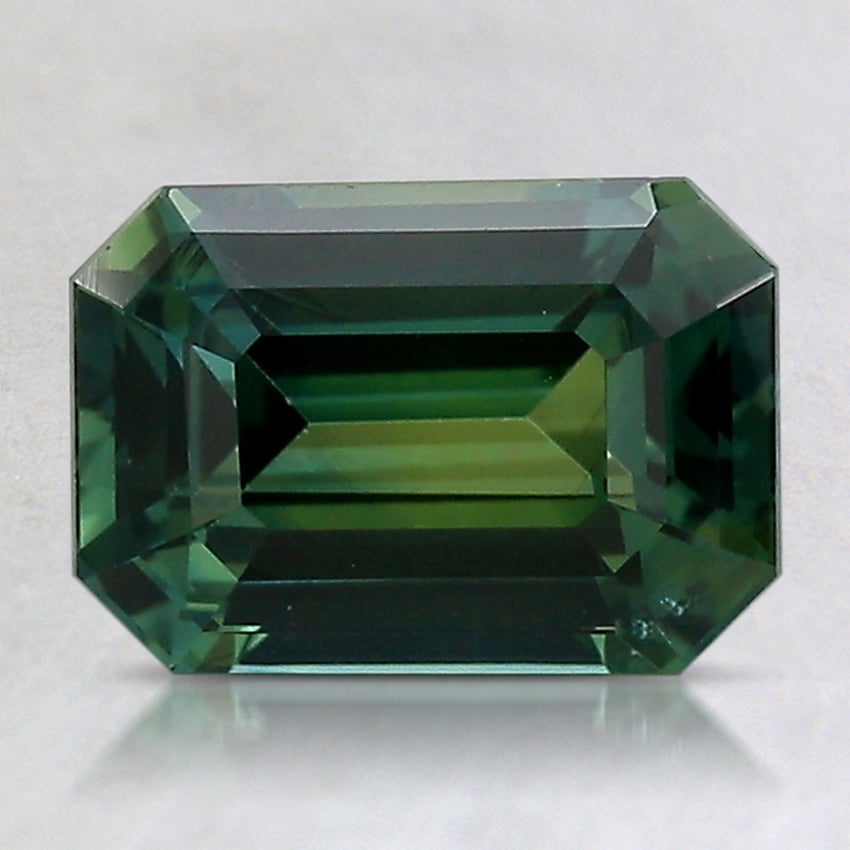8.5x6mm Unheated Parti-Color Emerald Sapphire