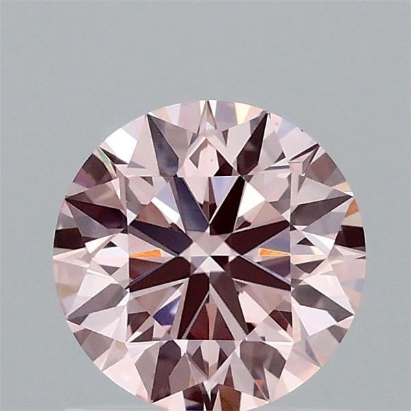 1.01 Ct. Fancy Intense Pink Round Lab Grown Diamond
