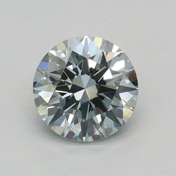 0.33 Ct. Fancy Intense  Green Round Lab Grown Diamond