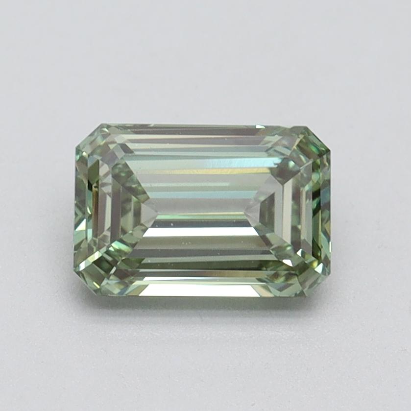 1.04 Ct. Fancy Intense Green Emerald Lab Grown Diamond
