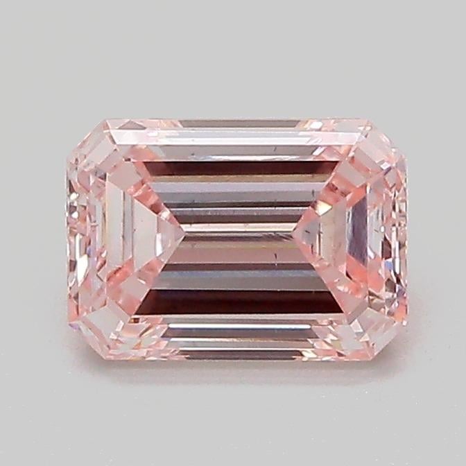 1.10 Ct. Fancy Intense  Pink Emerald Lab Grown Diamond