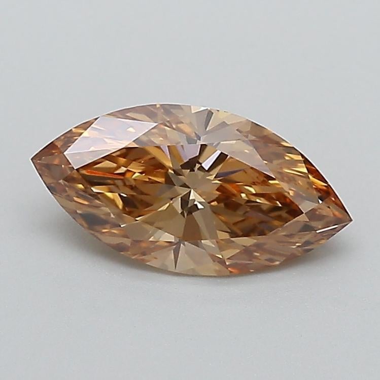 1.06 Ct. Fancy  Brown Marquise Lab Grown Diamond