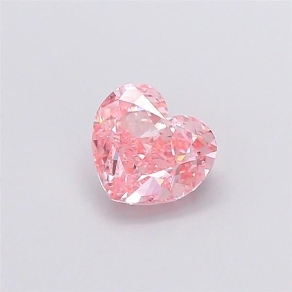 1.22 Ct. Fancy Vivid Pink Heart Lab Grown Diamond