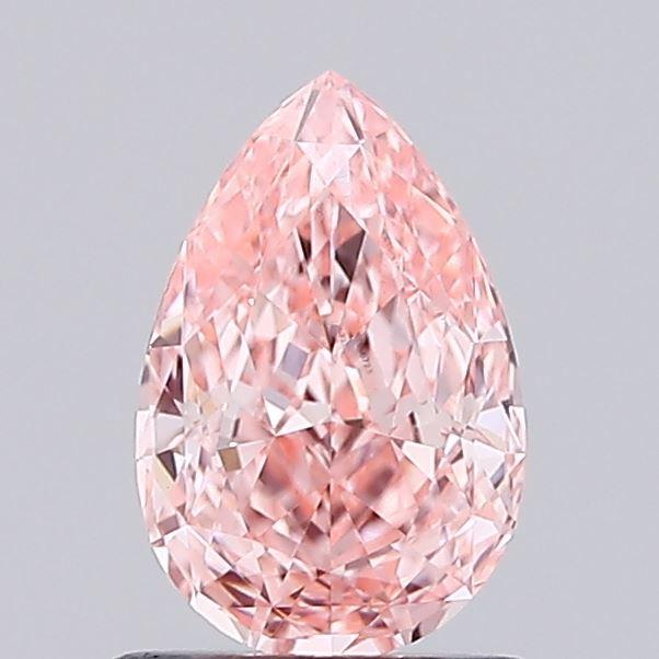 1.10 Ct. Fancy Vivid Pink Pear Lab Grown Diamond