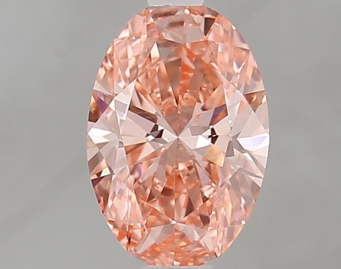 1.32 Ct. Fancy Vivid Pink Oval Lab Grown Diamond