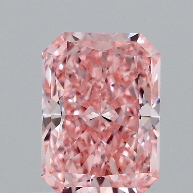 1.13 Ct. Fancy Vivid Pink Radiant Lab Grown Diamond