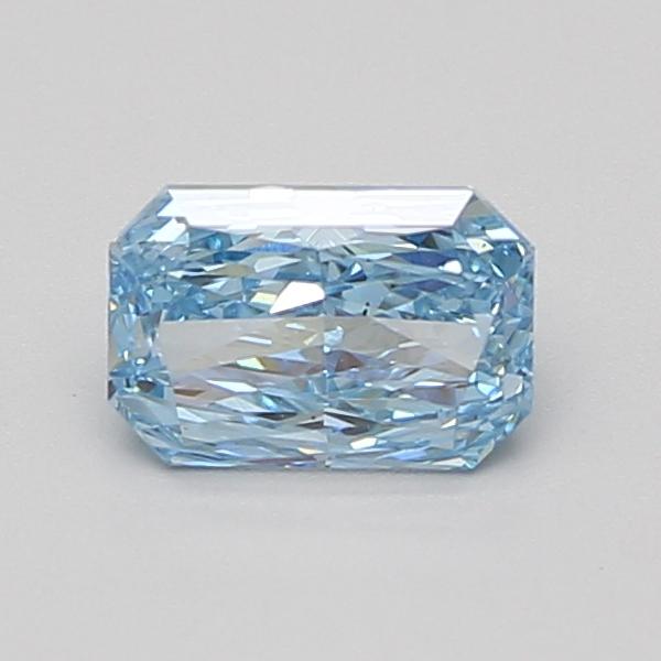 1.01 Ct. Fancy Vivid Blue Radiant Lab Grown Diamond