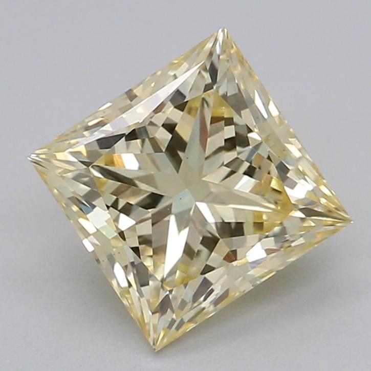 1.06 Ct. Fancy Intense Yellow Princess Lab Grown Diamond