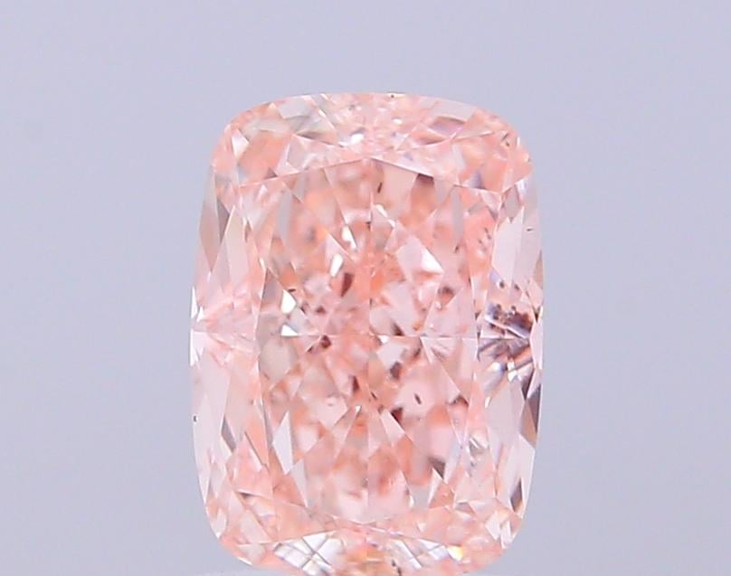 2.08 Ct. Fancy Intense  Pink Cushion Lab Grown Diamond
