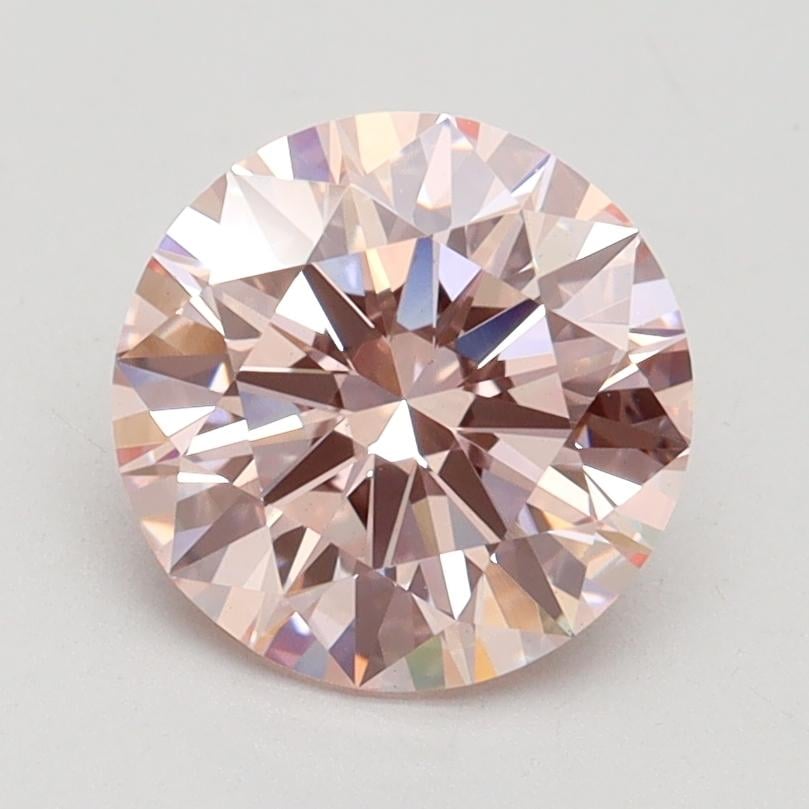 1.90 Ct. Fancy Intense Pink Round Lab Grown Diamond