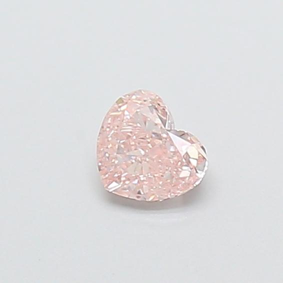 0.31 Ct. Fancy Light  Pink Heart Lab Grown Diamond
