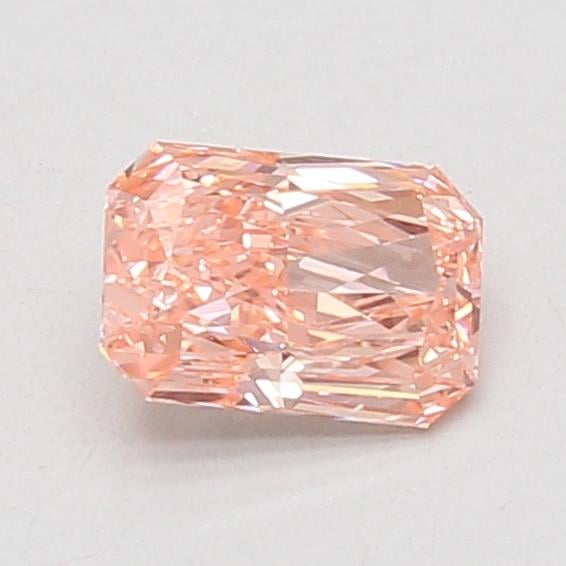 0.82 Ct. Fancy Vivid Pink Radiant Lab Grown Diamond
