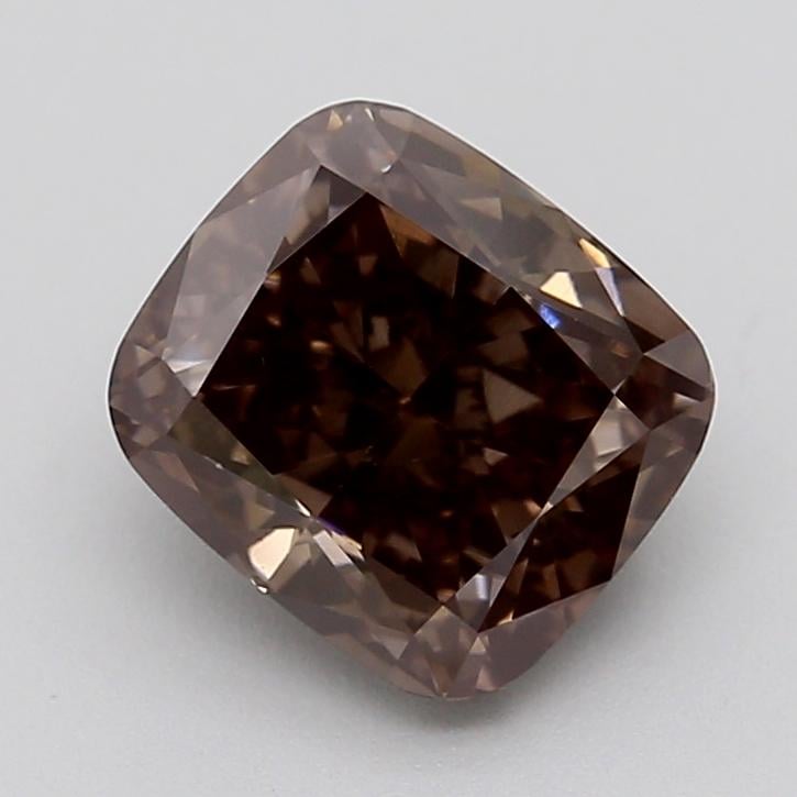 1.50 Ct. Fancy  Brown Cushion Lab Grown Diamond