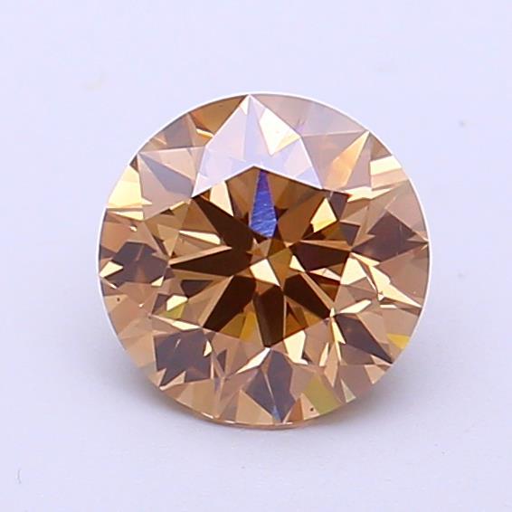 1.00 Ct. Fancy Brown Round Lab Grown Diamond