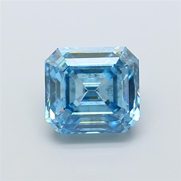 2.04 Ct. Fancy Vivid Blue Emerald Lab Grown Diamond