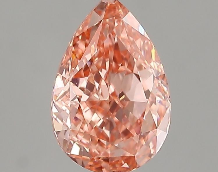 1.51 Ct. Fancy Pink Pear Lab Grown Diamond