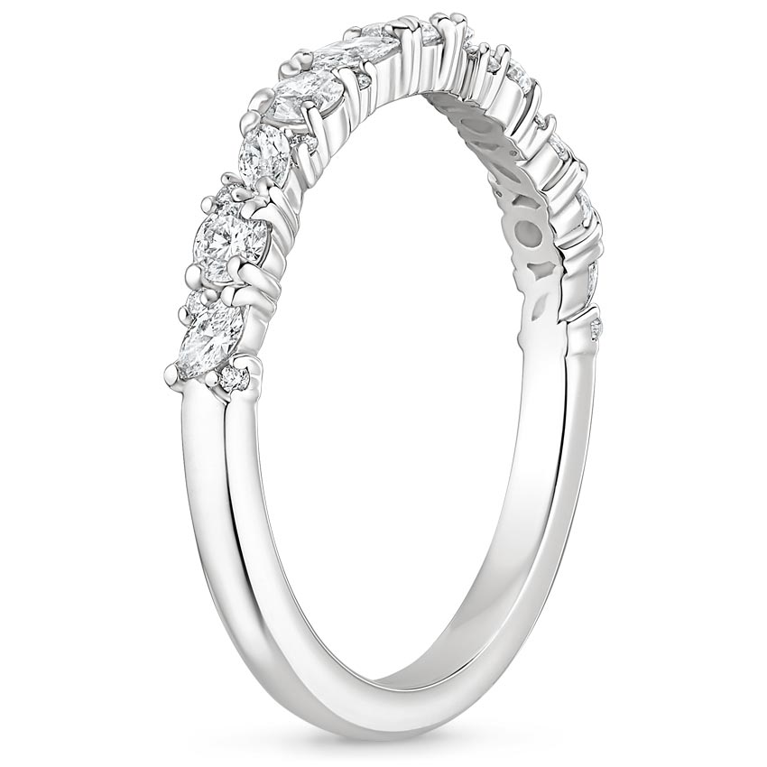 Platinum Meadow Diamond Ring (1/2 ct. tw.), large side view