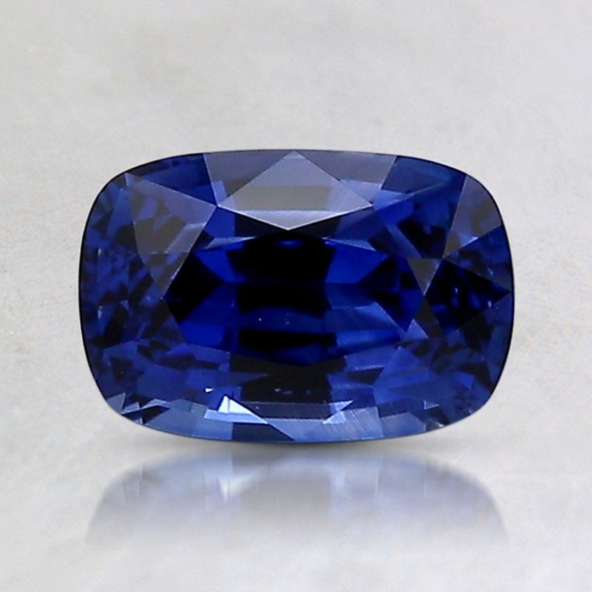 7.5x5.1mm Premium Blue Cushion Sapphire