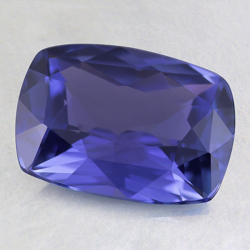 9x7mm Premium Blue Cushion Sapphire