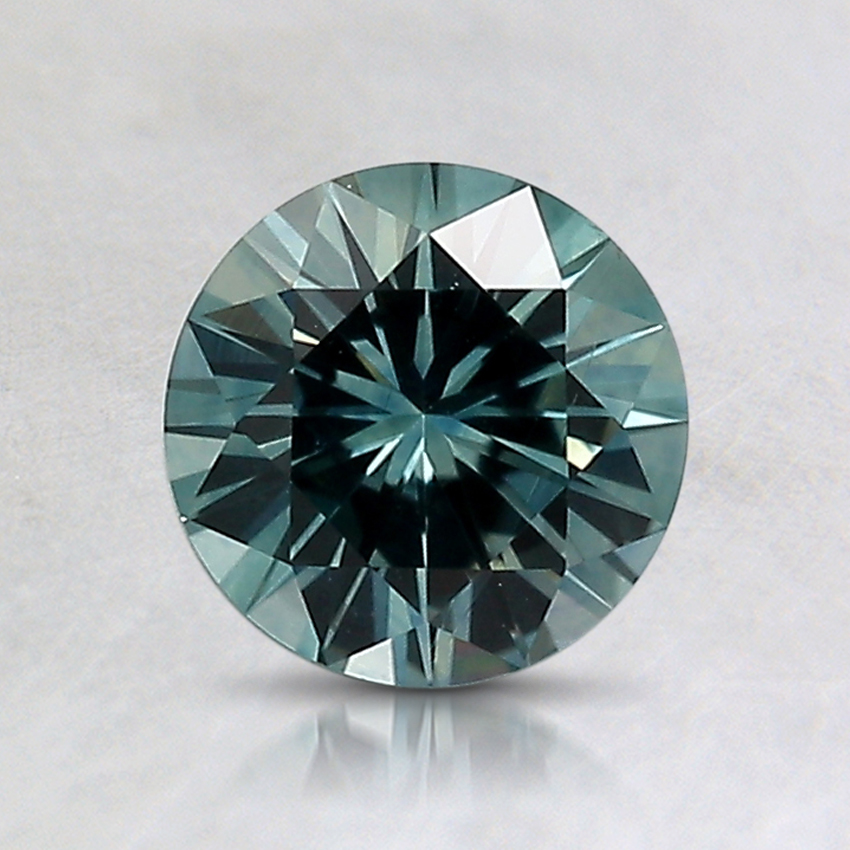 6.3mm Teal Round Montana Sapphire
